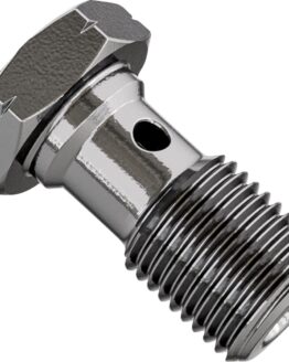 Goodridge Single Banjo Bolt M12x1.5 Stainless Steel Silver