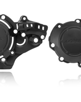 Acerbis X-Power Engine Cover Kit Black For KTM Husqvarna 250 300 17-19