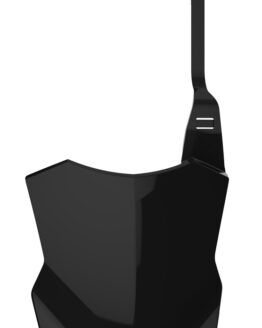 Front Number Plate - Black