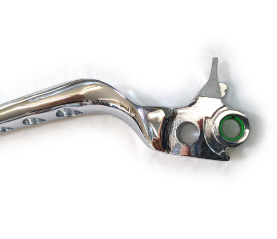 Chrome 5-Hole Custom Brake & Clutch Levers Set - Image 3