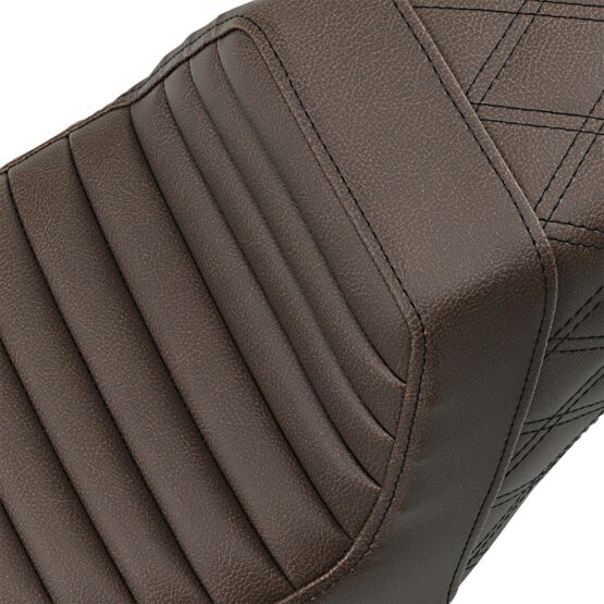 Step-Up Tuck and Roll 2-Up Seat Brown - Image 2