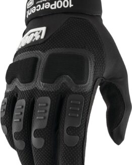 100% Langdale Black Gloves Small
