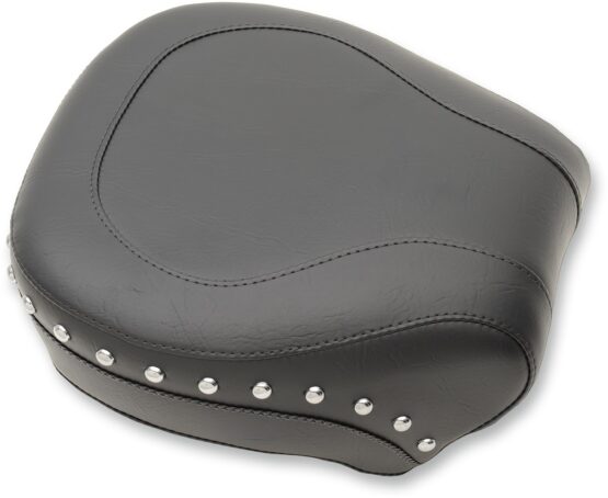 Wide Studded Vinyl Pillion Pad