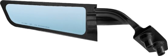 Black Rotating Winglet Stealth Mirrors - Image 2