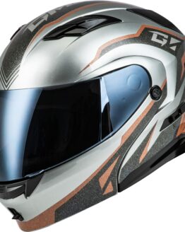 GMAX MD-01 Volta Modular Helmet Grey/Black/Copper Large