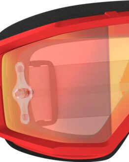 Scott Primal Goggles Red/White Orange Chrome Lens Offroad
