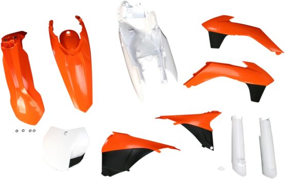 Full Plastic Kit - Orange/White/Black Original 2014 - Image 2