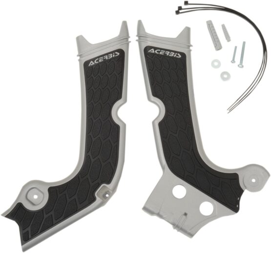 X-Grip Frame Guards Silver/Black