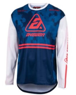 23 Arkon Trials Jersey Blue/White/Red - Medium