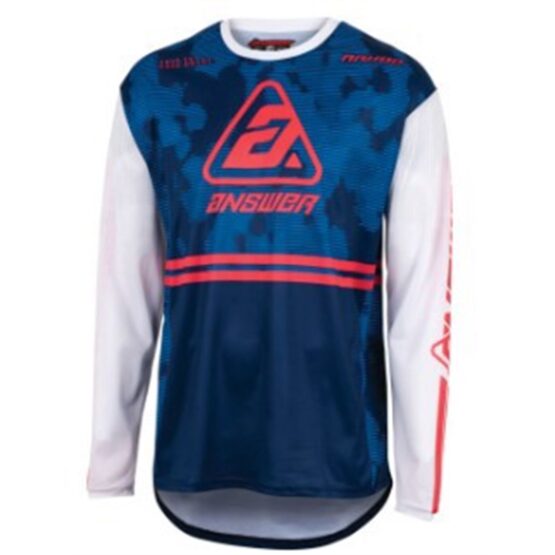 23 Arkon Trials Jersey Blue/White/Red - Medium