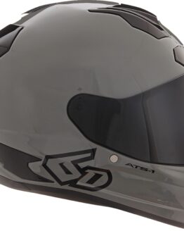 6D ATS-1R Solid Full Face Helmet XL Gloss Gray