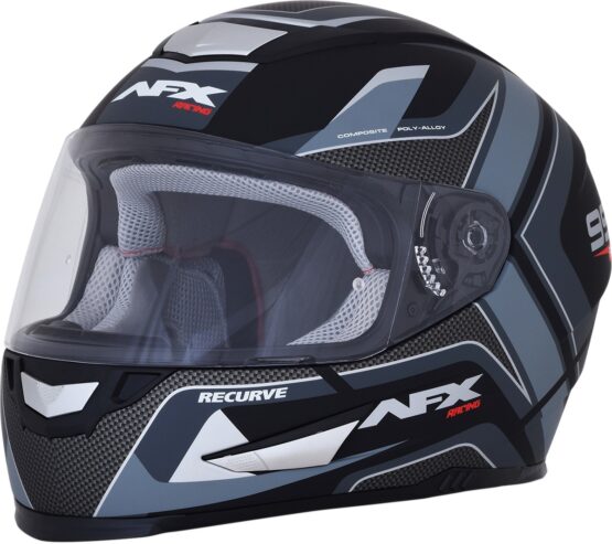 FX-99 Full Face Street Helmet Matte Black/Gray Large