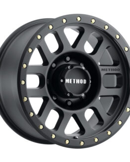 Method MR309 Grid 18x9 0 Offset Matte Black 8x180 Wheel