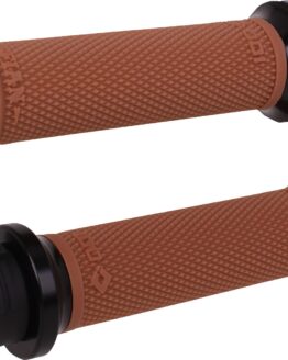 ODI Ruffian Lock-On Street Grips Gum Rubber Black 1in Harley