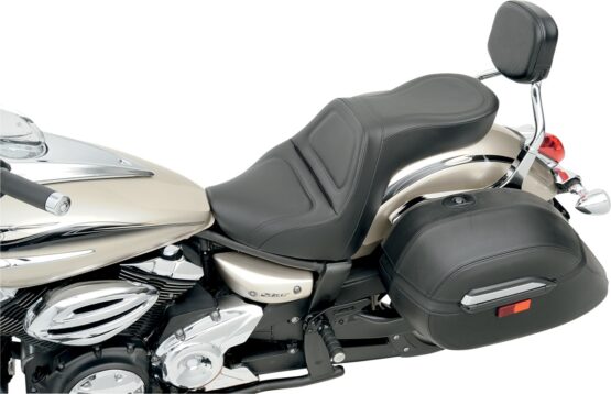 Explorer Stitched 2-Up Seat Black Gel