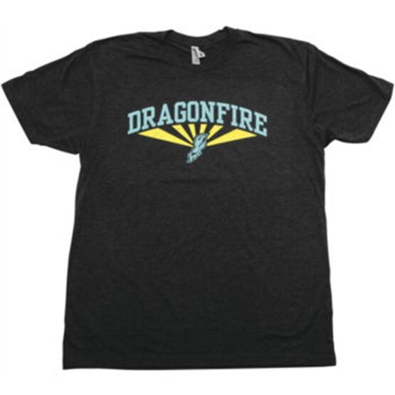 DragonFire Racing Dfr Az Tee Teal/Hi-Vis Xl