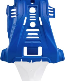 Acerbis Offroad Skid Plate Blue/White Fits Yamaha YZ125