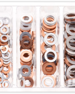 BOLT Drain Plug Washer Assortment Kit Aluminum and Copper
