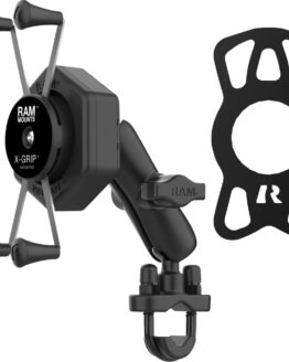 Rail Mount with X-Grip Cradle for Cell Phones/Phablets