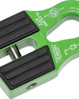 FlatLink XTV Winch Line Shackle Mount - Green