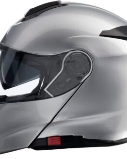 Solaris Modular Street Helmet Gloss Silver 4X-Large