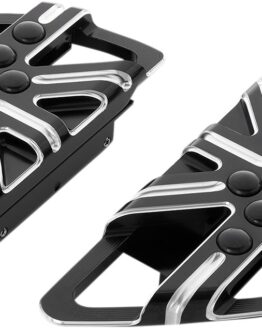 Arlen Ness Passenger Floorboards Black 10-Gauge