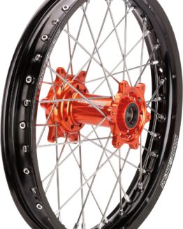 SX-1 Black Orange Complete Rear Wheel 2.15x19