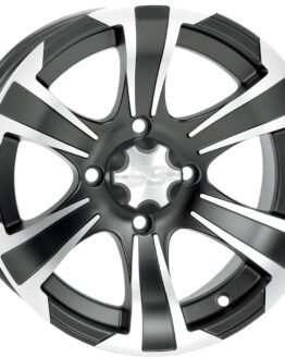 ITP SS312 Black 14x6 Aluminum Wheel 4/137 4+2