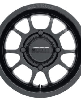 MR409 Bead Grip 14x7 / 4+3/13mm Offset / 4x136 / 106.25mm CB Matte Black Wheel