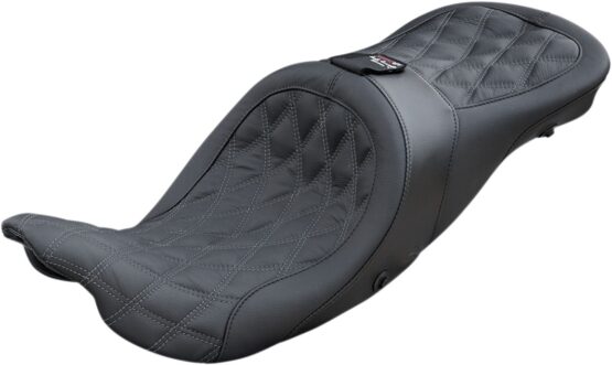 Airhawk Longhaul Double Diamond Vinyl Wide 2-Up Seat