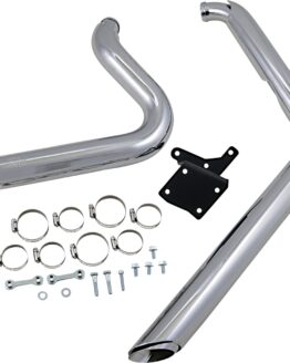 Shortshots Staggered Chrome Full Exhaust