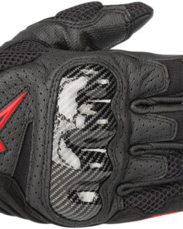 SMX1 Air V2 Motorcycle Gloves Black/Red X-Large