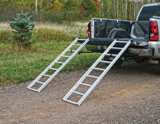 Aluminum Straight ATV Loading Ramps - 69" Long, 14.75" Wide - Pair - Image 2