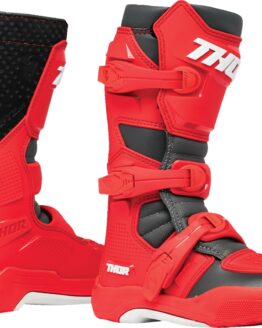 Thor Youth Blitz XR Boots Red/Black Size 2