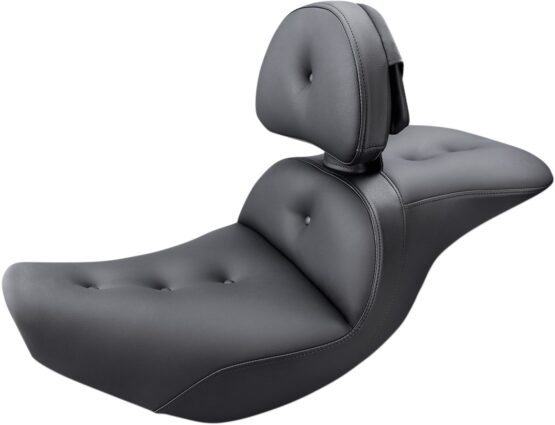 Road Sofa Pillow 2-Up Seat Black w/Backrest