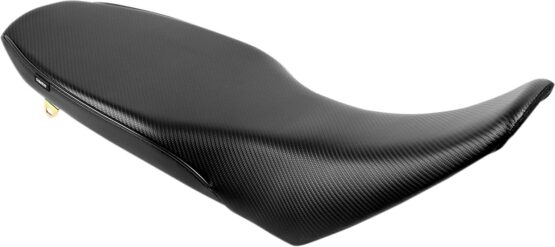 World Sport Performance Plain CarbonFX Vinyl Solo Seat - Black