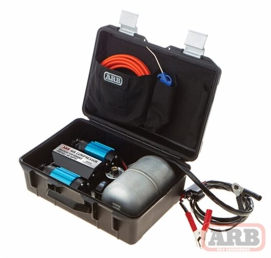 Maximum Output Portable Air Compressor w/ Tank & Carry Case