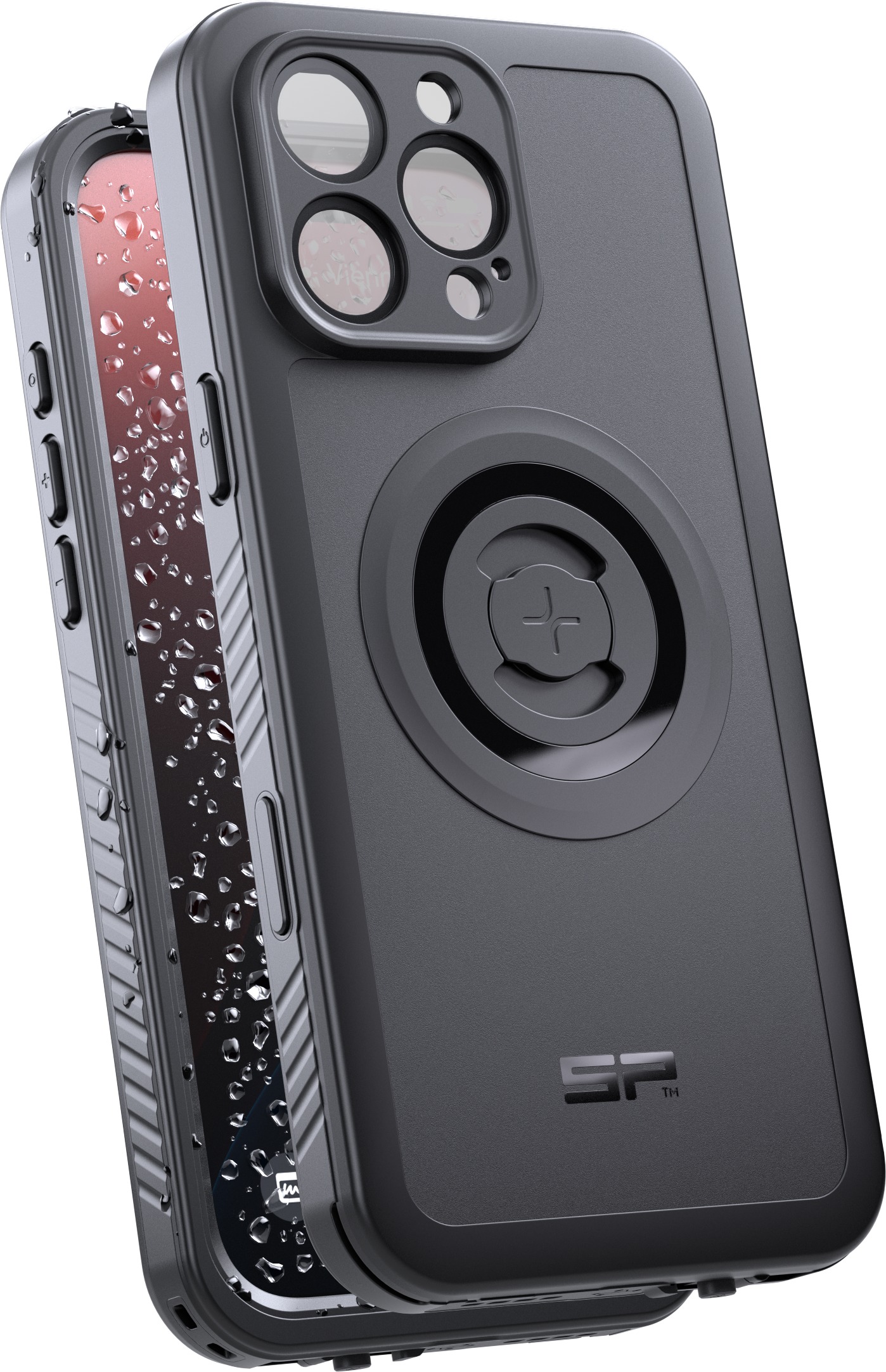 SP Connect Xtreme SPC+ Case iPhone 16 Pro Max Black - Image 3