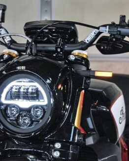 New Rage Cycles Front LED Turn Signals Fits 2019-2024 Indian FTR 1200