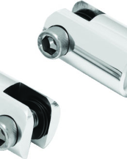 Kuryakyn 2-1/4in Stirrup Heel Rest Extenders Chrome