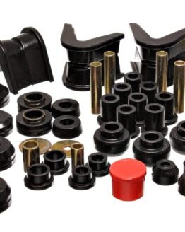 Black Hyper-Flex Master Bushing Set Fits 73-79 Ford F-150 Pickup 4WD