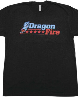 DragonFire Racing Dfr Logo Tee Blue/Red 2Xl
