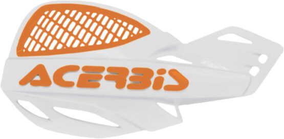 Uniko Vented Handguards - White/Orange