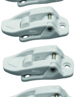 Answer AR1 Boot Buckle White Replacement Kit - Youth