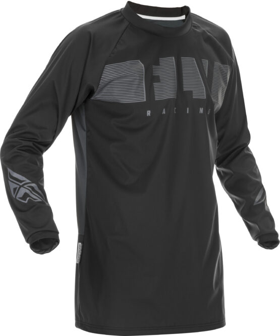 Windproof Jersey Black/Grey Small