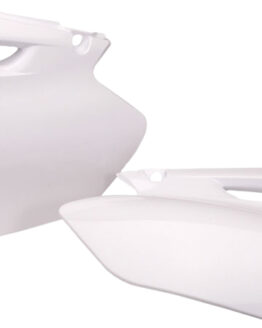 Acerbis White Side Panels Left & Right Fits 03-05 Yamaha YZ250F YZ450F