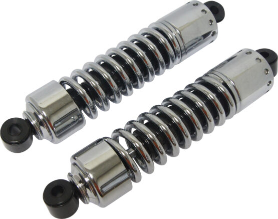 4-Speed Shocks W/Short Cover - Chrome 12" - Image 2