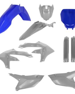 Acerbis Full Plastic Kit Gray/Black Fits 2024 Yamaha YZ250F YZ450F/FX