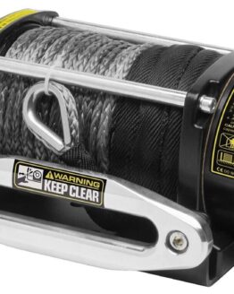 QuadBoss 5000Lb Winch with Synthetic Rope and Hawse Fairlead