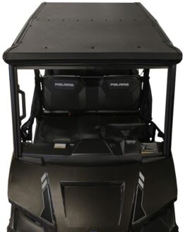 Spike ABS Roof Solid Black 2 Piece For Polaris Ranger Crew XP 900/1000